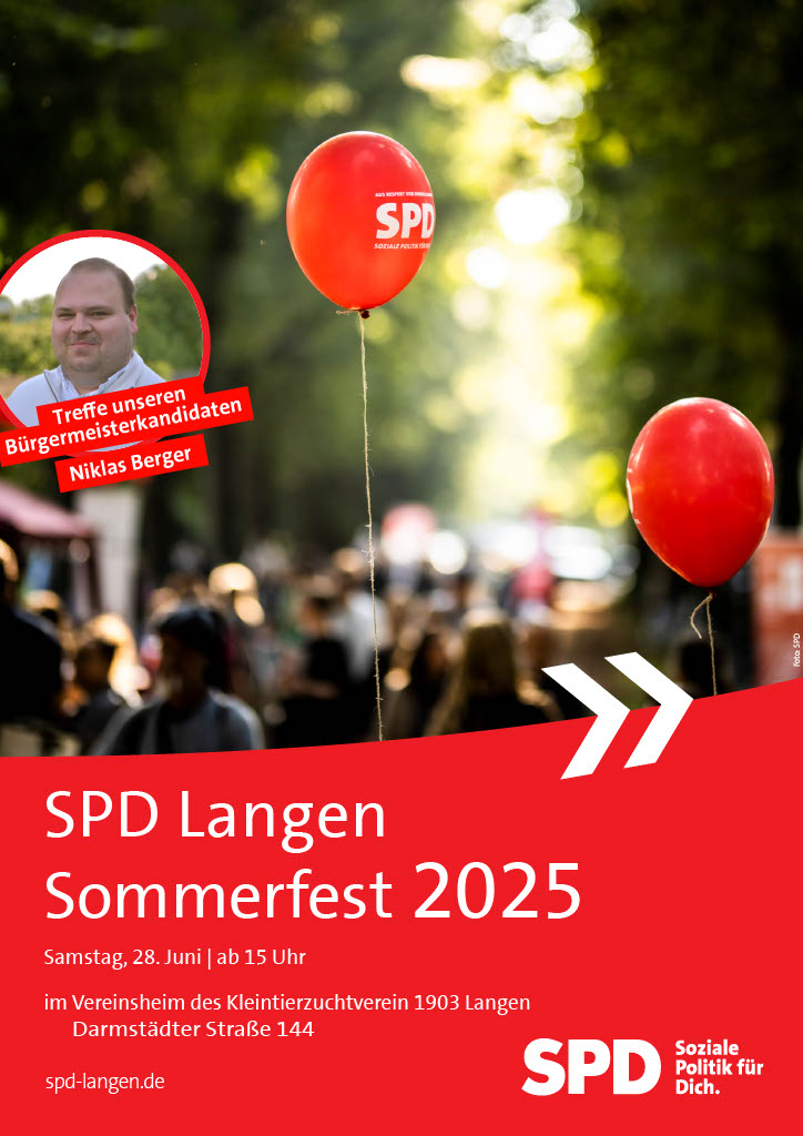 Sommerfest Flyer